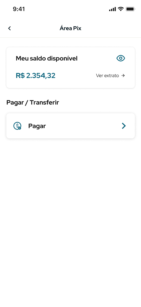 VB Pay Google Play screenshot of the Pix section.
